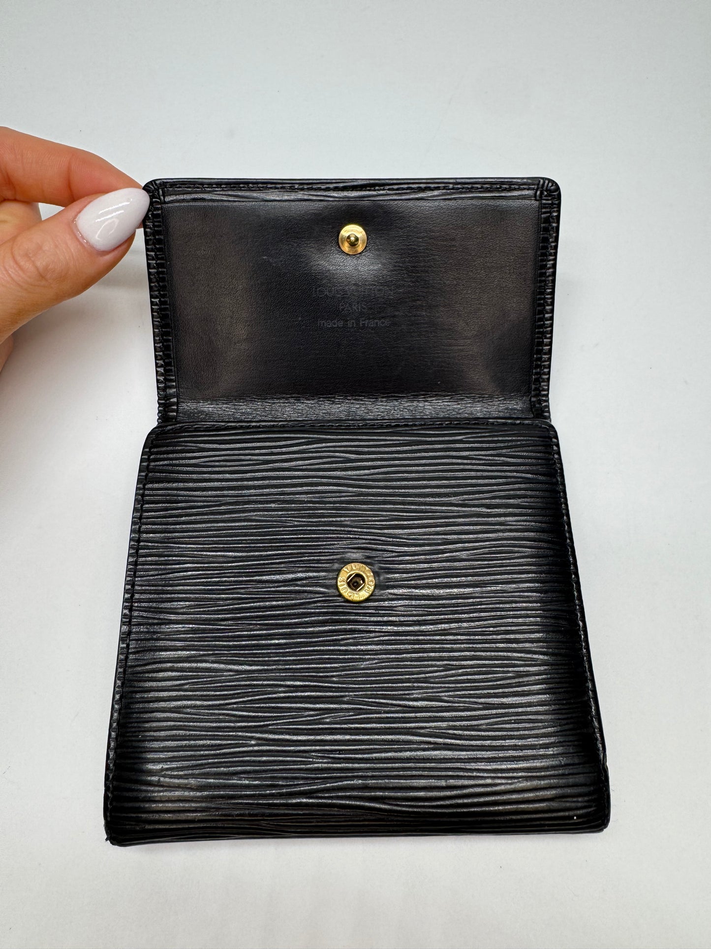 Epi Leather Compact Wallet