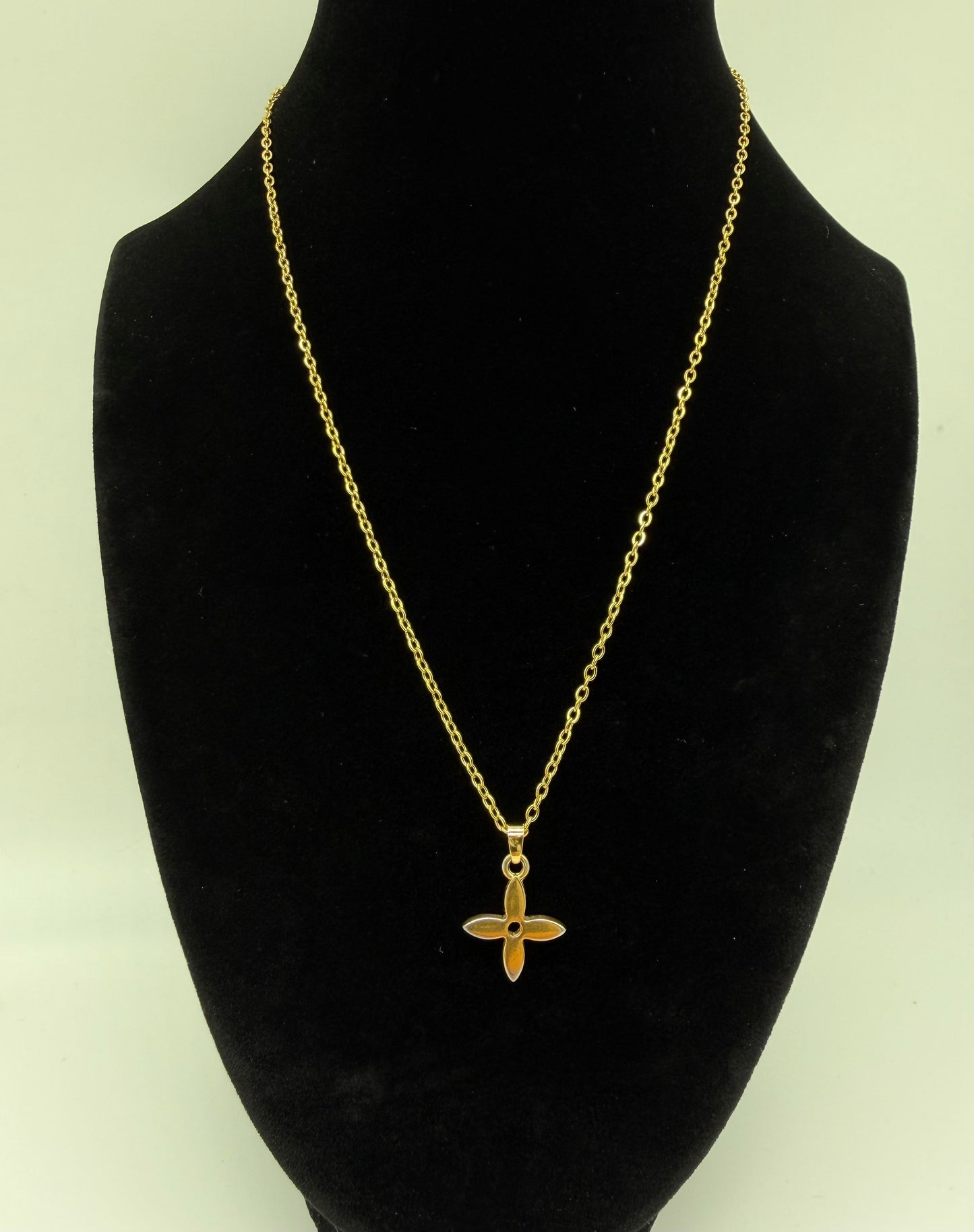 Louis Vuitton Flower UpCyled Charm Necklace