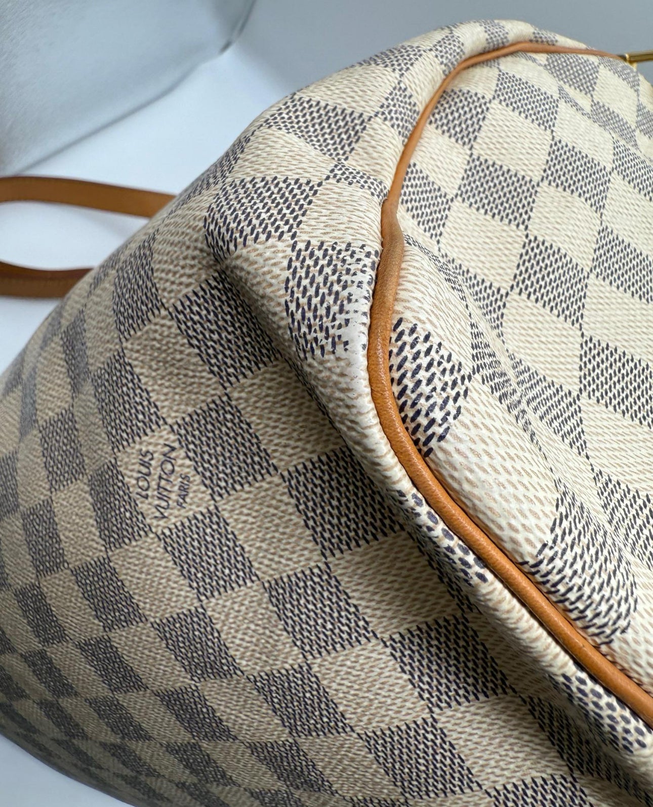 Damier Azur Speedy 30 Bandouliere