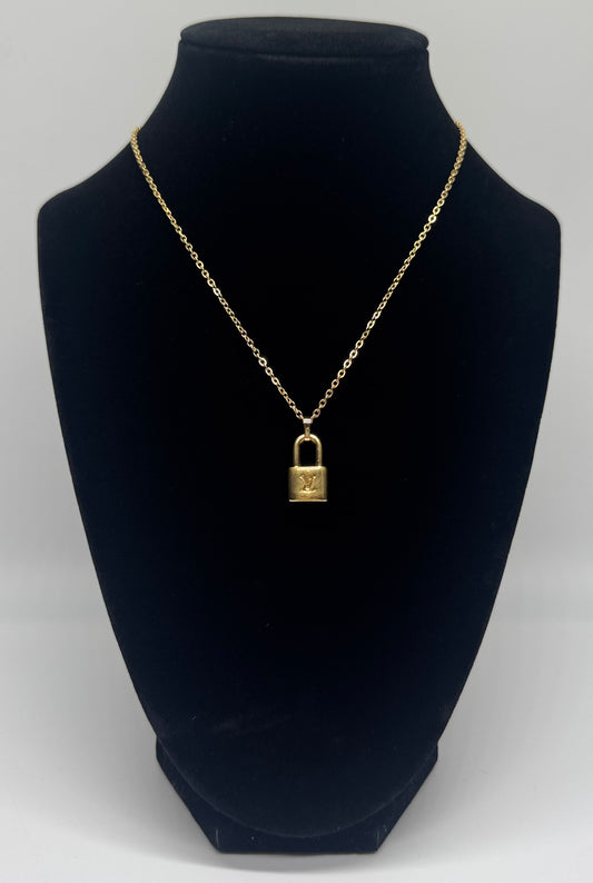 Lock Charm Necklace