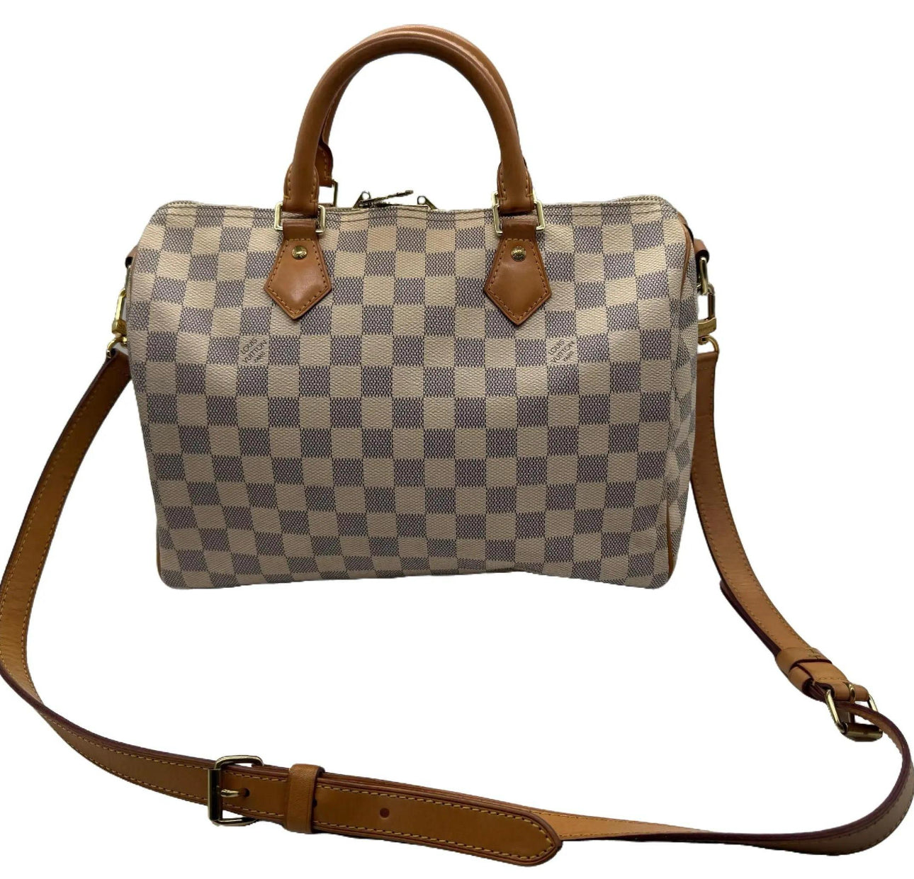 Damier Azur Speedy 30 Bandouliere