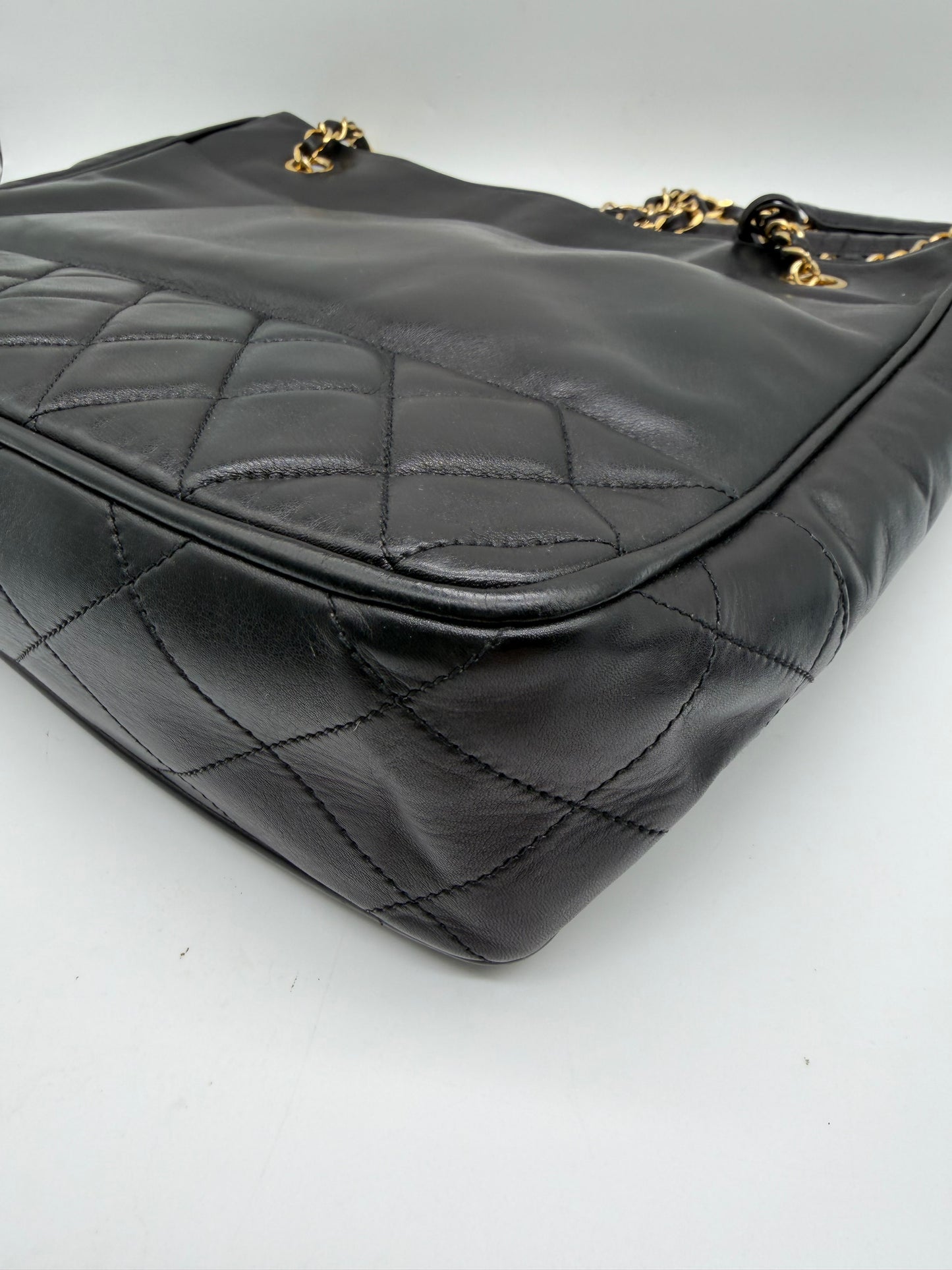 Chanel Lambskin Grand Shopping Tote