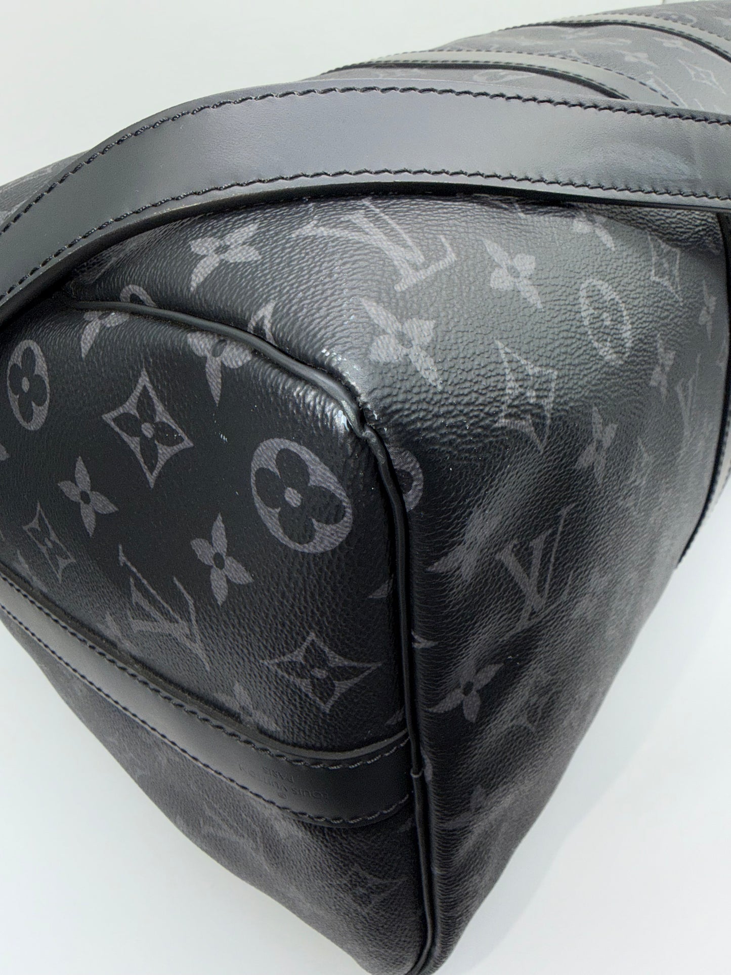 Louis Vuitton Monogram Eclipse Keepall 45 Bandouliere