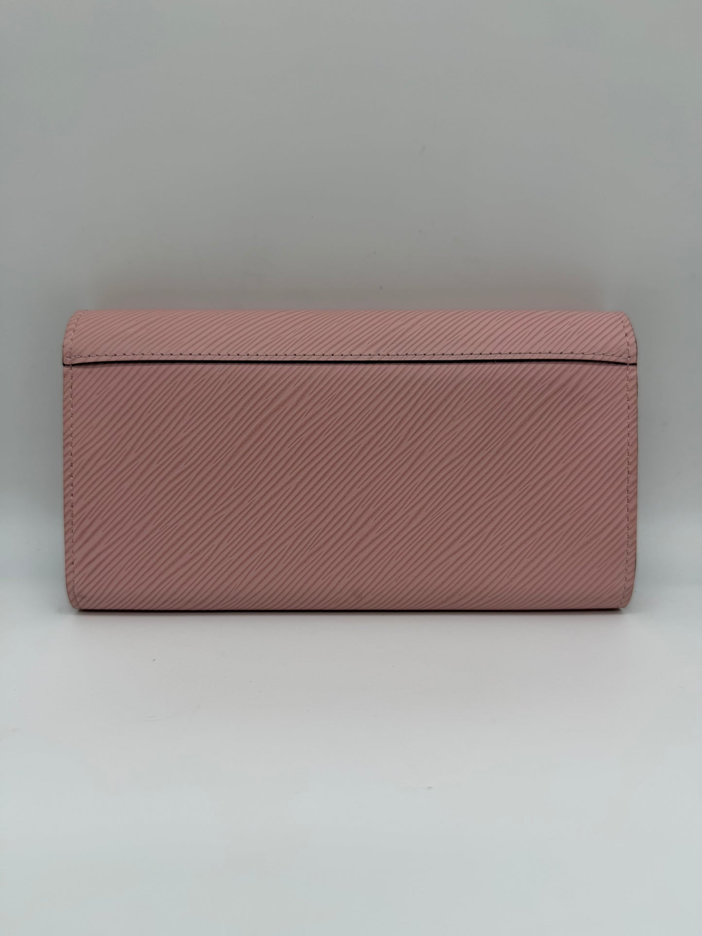 Pink Epi Twist Wallet