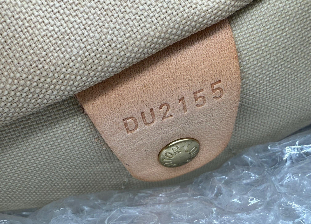 Damier Azur Speedy 30 Bandouliere