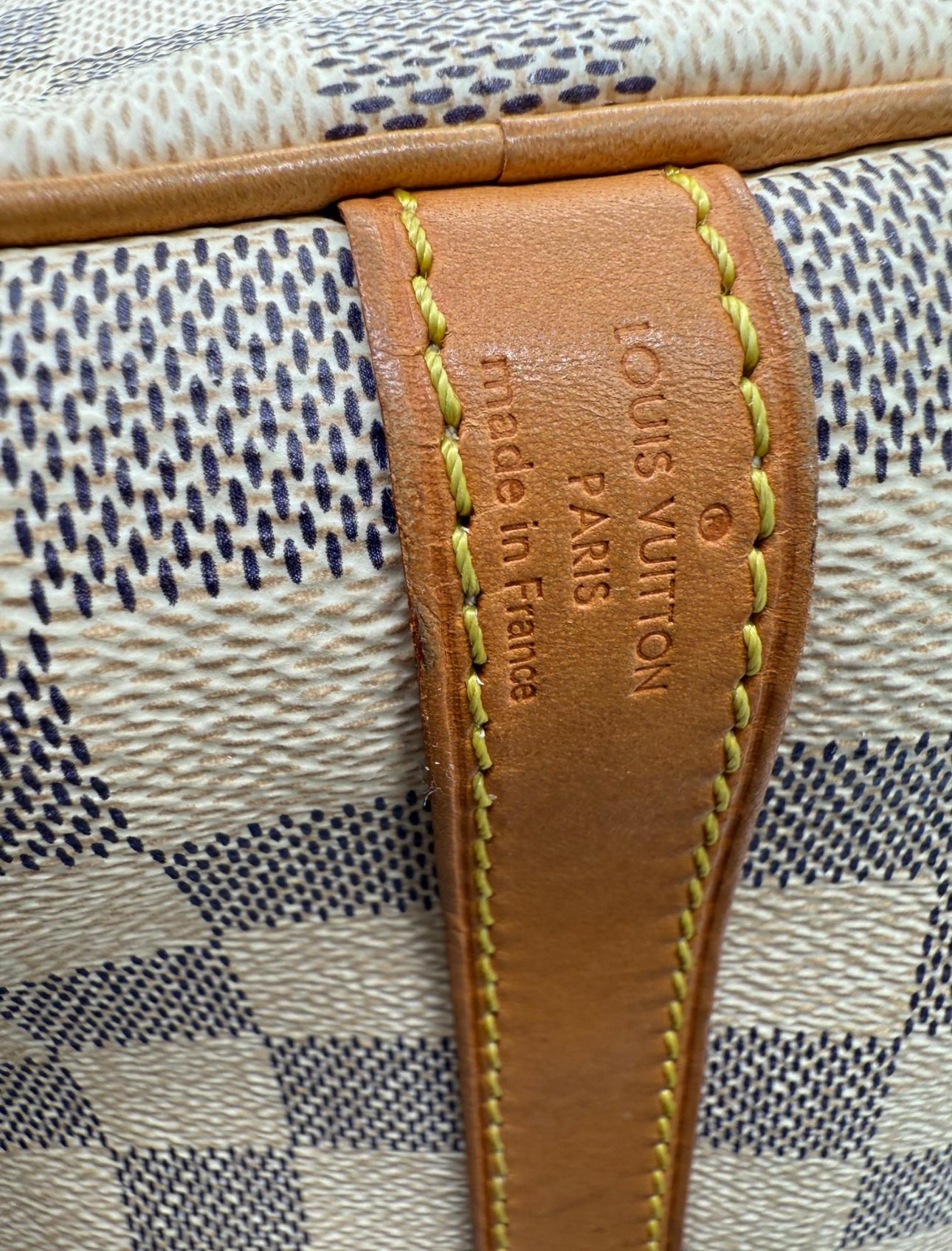 Damier Azur Speedy 30 Bandouliere