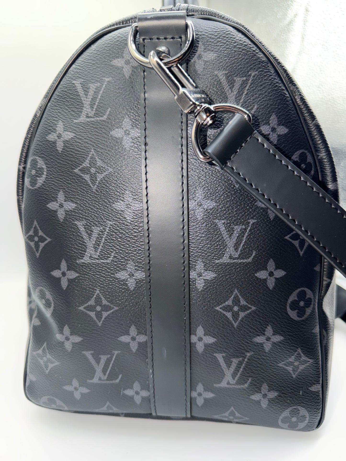 Louis Vuitton Monogram Eclipse Keepall 45 Bandouliere