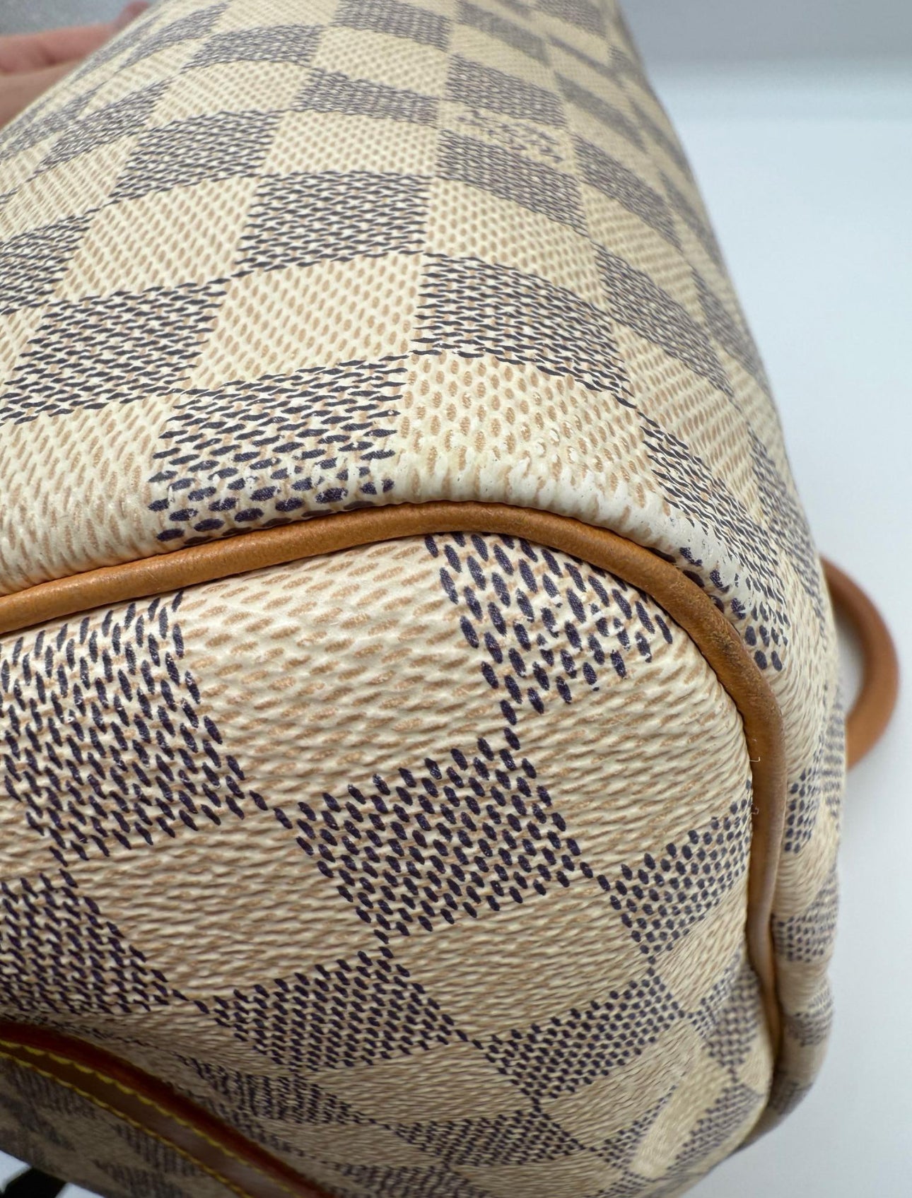 Damier Azur Speedy 30 Bandouliere