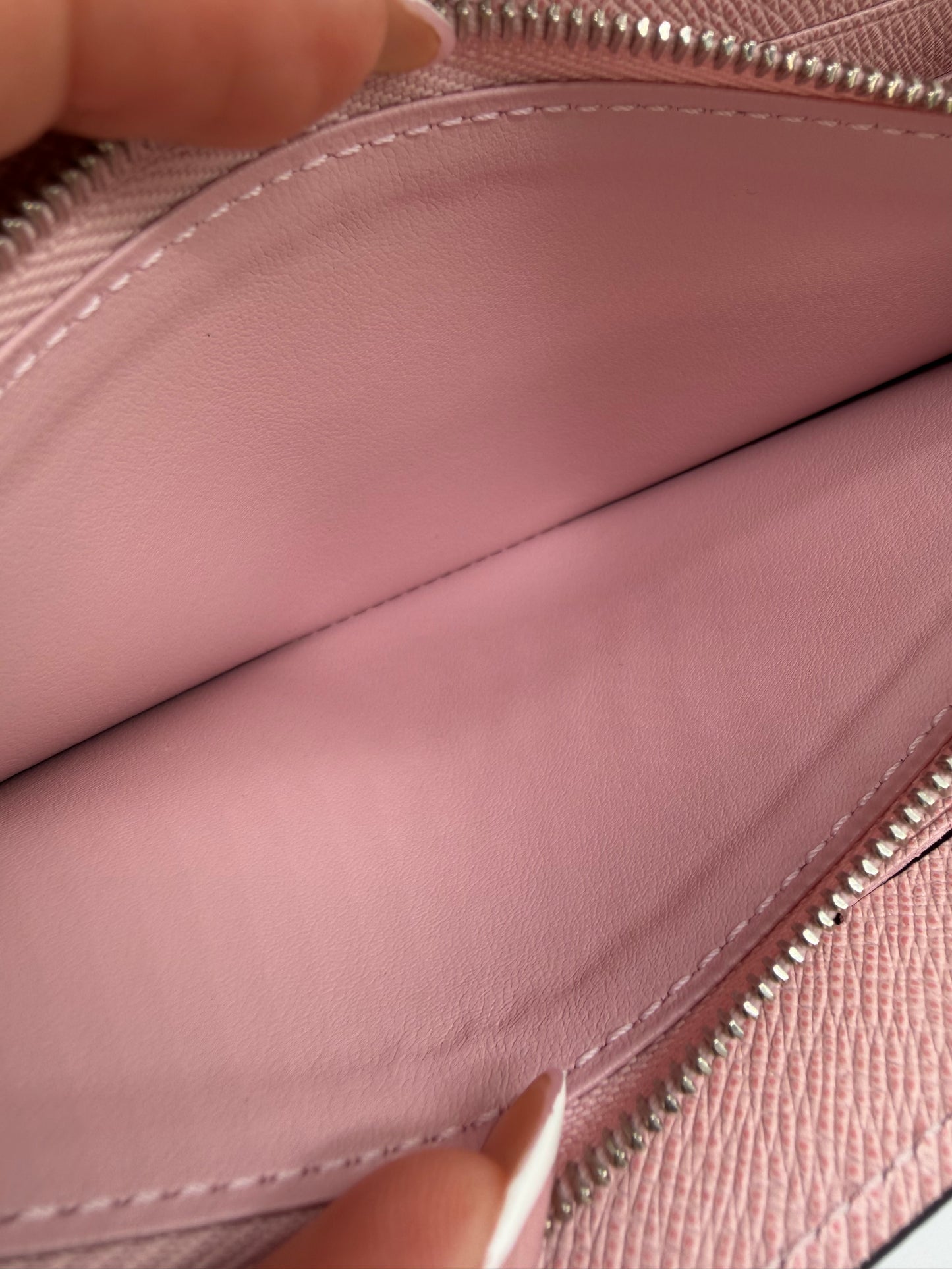 Pink Epi Twist Wallet