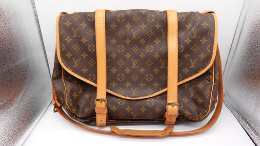 Louis Vuitton Vintage Monogram Saumur 43 Crossbody