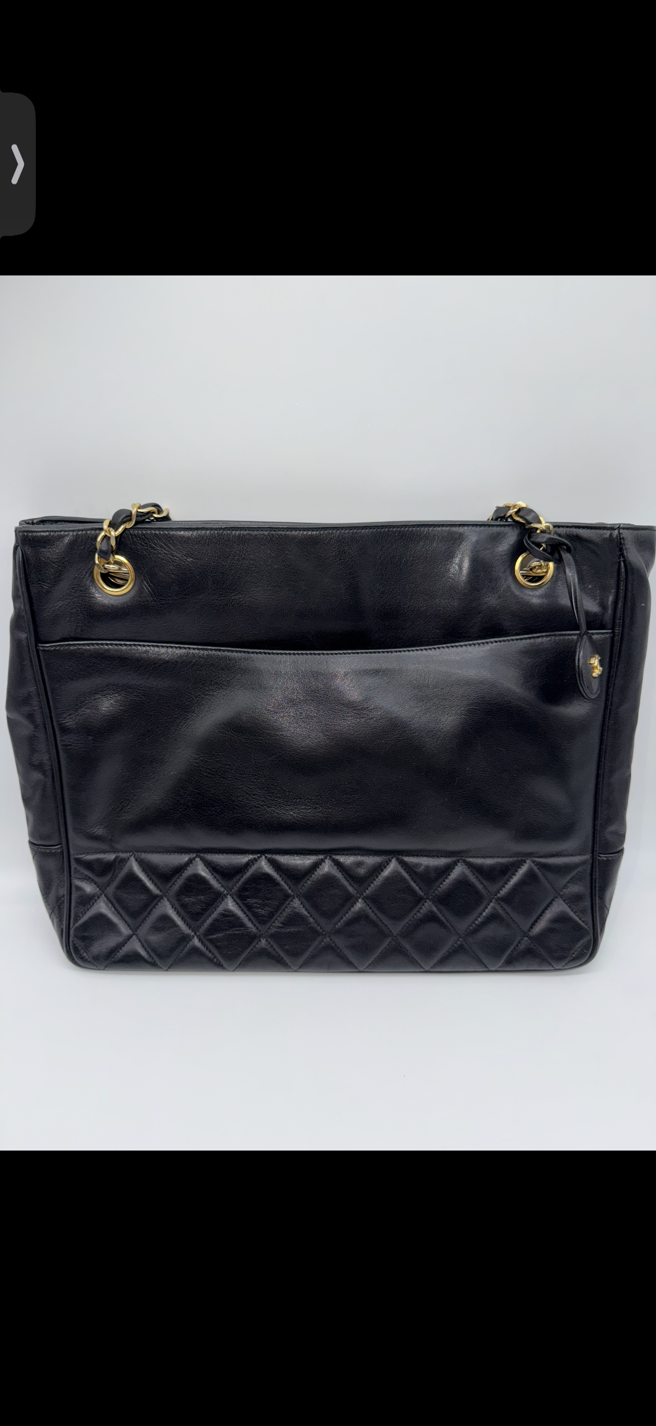 Chanel Lambskin Grand Shopping Tote