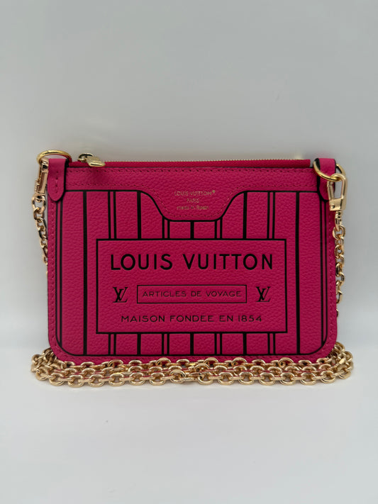 Louis Vuitton Pink Inside Out BB Pochette