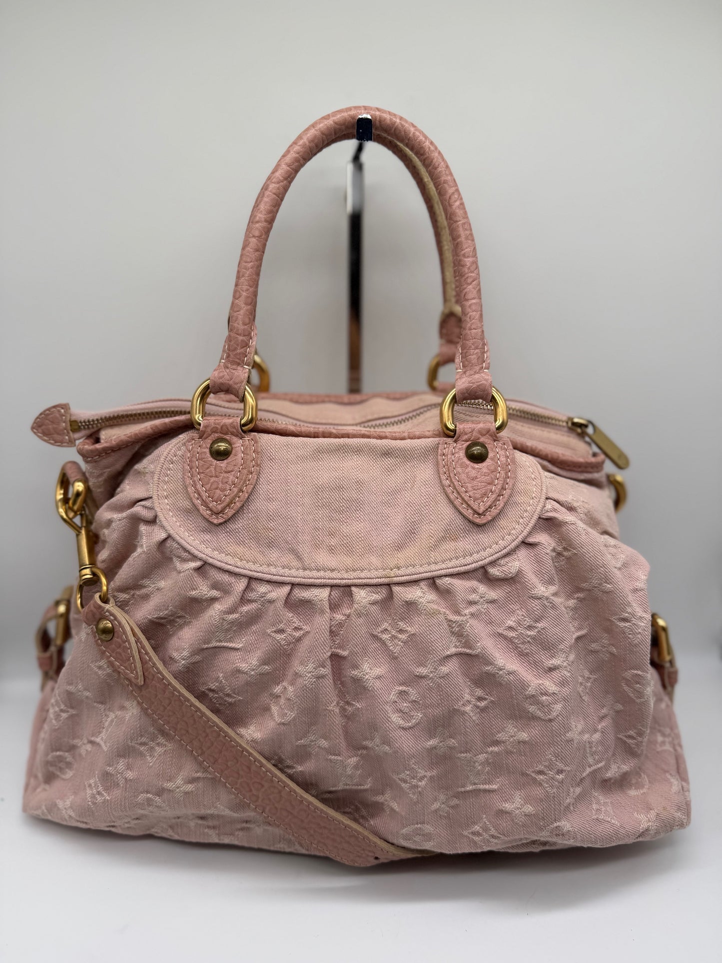 Louis Vuitton Monogram Denim Rose Neo Cabby MM