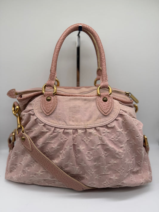 Louis Vuitton Monogram Denim Rose Neo Cabby MM
