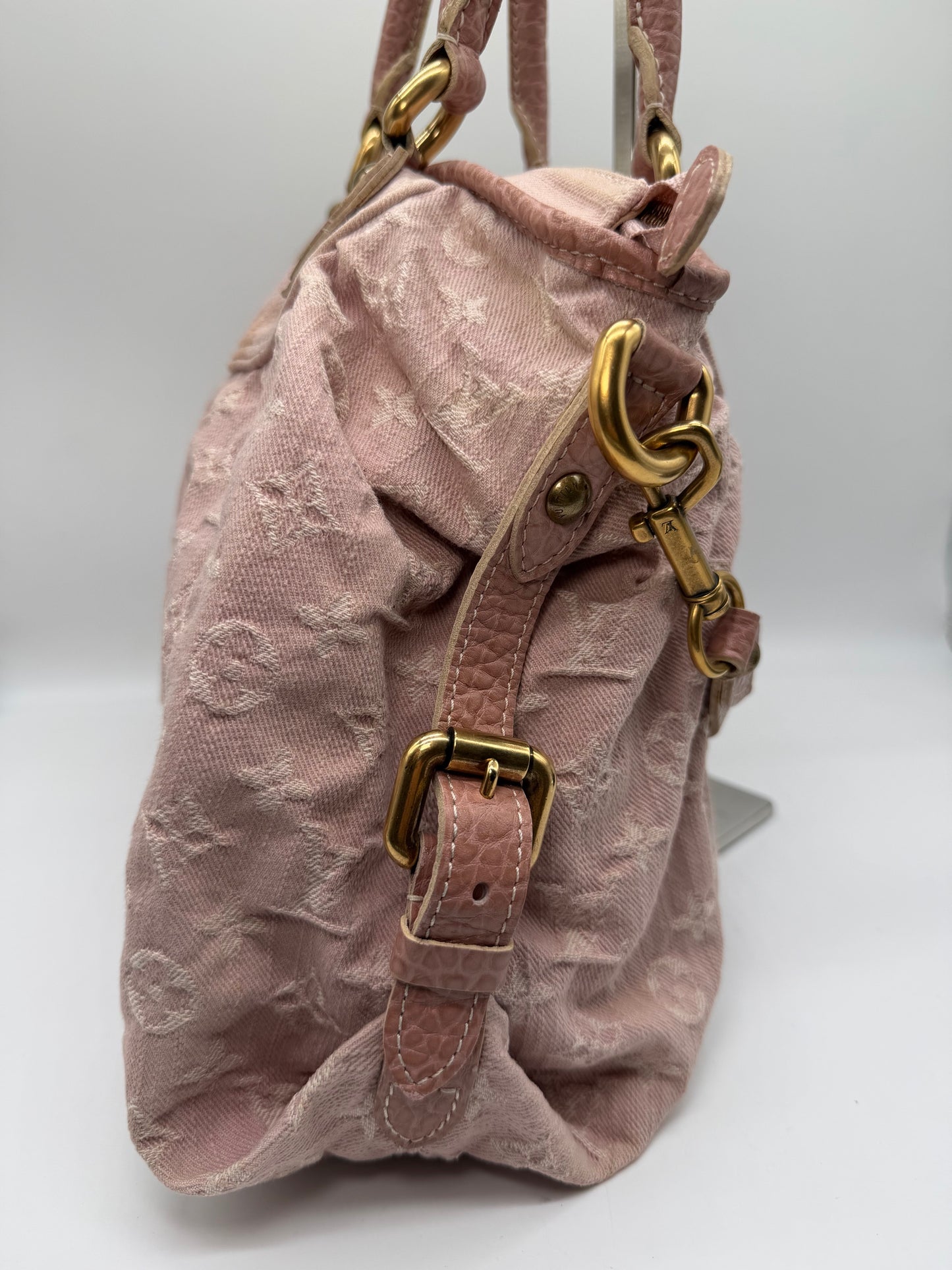 Louis Vuitton Monogram Denim Rose Neo Cabby MM