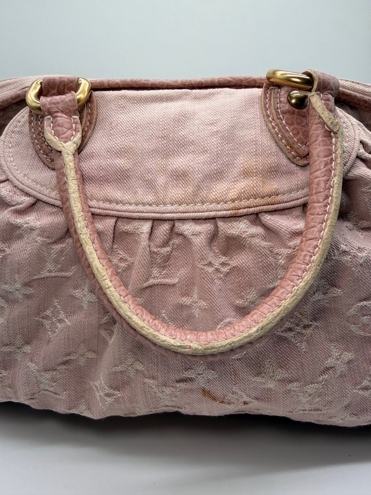 Louis Vuitton Monogram Denim Rose Neo Cabby MM