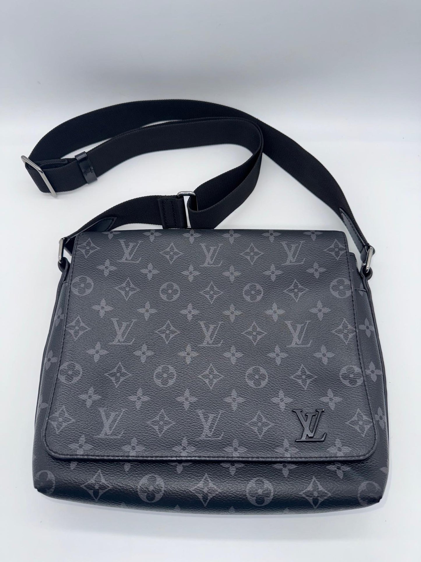 Monogram Eclipse District PM Messenger Crossbody