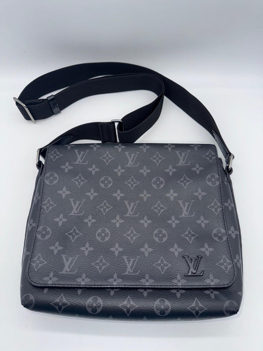 Monogram Eclipse District PM Messenger Crossbody